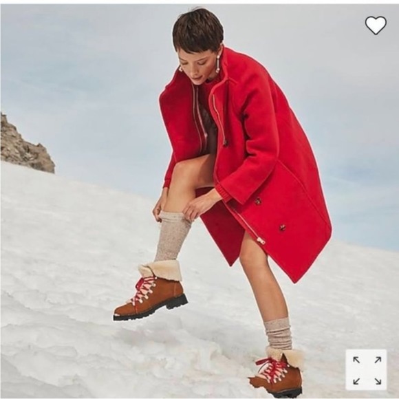 J Crew Nordic Boots in Pecan Glaze Sz 9 - Picture 2 of 10